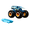 Hot Wheels Monster Truck With Giant Wheels And Die-Cast Car 1:64 (Assorted Item - Supplied At Random)