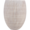 White Barrel Polyresin Vase