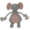 Petshop Elephant Plush Dog Toy