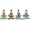 Petshop Multicoloured Hippo Plush Dog Toy (Type May Vary)