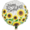 Grabo Sunflower Happy Birthday Foil Balloon 45.7cm