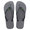 Havaianas Unisex Brazil Logo Grey Sandals 35/36