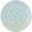 Occasions Light Blue & Gold Polka Dot Paper Side Plates 8 Pack