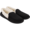 Mens Black & White Closed Back Slippers Size 6-11 (Assorted Sizes - Single Pair)