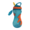 Nûby Flip-it Blue & Orange Top Gator Grip Bottle