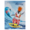 Surfing Penguin Large Birthday Everyday Card 