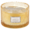 Gold Vanilla Scented Candle 12x8cm