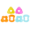Jolly Tots Water Filled Teether 3 Pack 3 Months+ (Assorted Item - Supplied At Random)