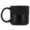 Textured Black Coffee Mug 440ml