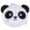 Panda with Eye Mask Travel Pillow