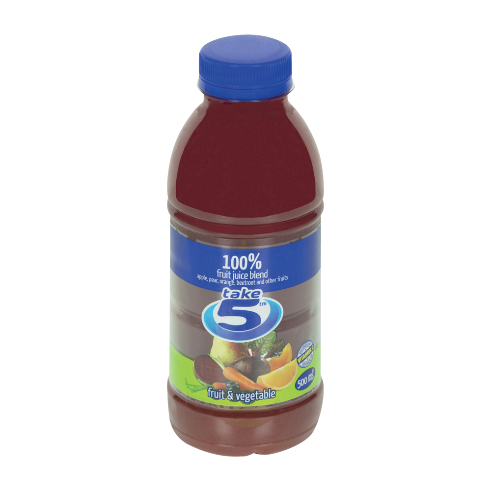 Take 5 Fruit & Vegetable 100% Fruit Juice Blend 500ml | Fresh Fruit ...